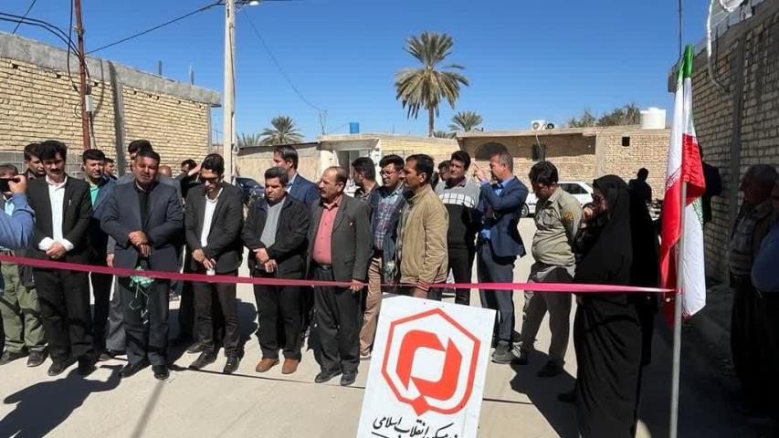افتتاح پروژه آسفالت روستاهای دروای و خسویه شهرستان زرین دشت